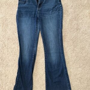 Sonoma Blue Flare Wide Leg Jeans
